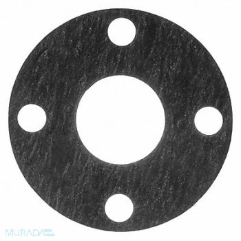 GRAINGER APPROVED Flange Gasket Full Face 1-1/2 Pipe, 55YY50