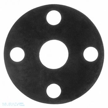 GRAINGER APPROVED Flange Gasket Full Face Type 2 Size, 742G85
