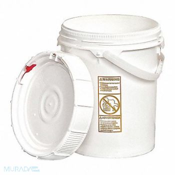 LABELMASTER Pail Plastic with Screw-Top L, 567X17