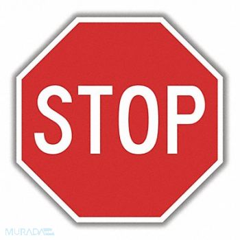 TAPCO Stop Sign 30 x 30 x .080 HIP, 568K32