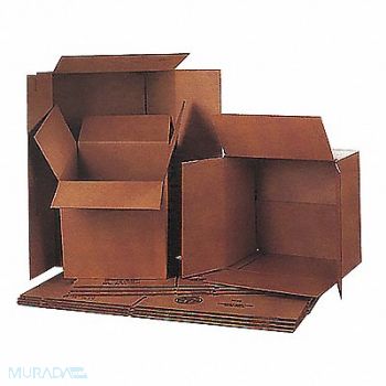 ABILITY ONE Shipping Carton 18 L Inside Brown PK15, 56CL36
