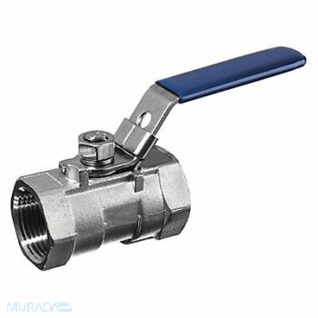 USA SEALING Ball Valve 304 Stainless Steel Straight, 61DV07