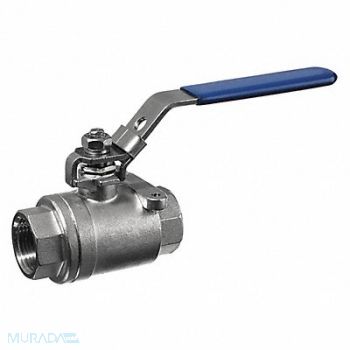 USA SEALING Ball Valve 304 Stainless Steel Straight, 61DV11