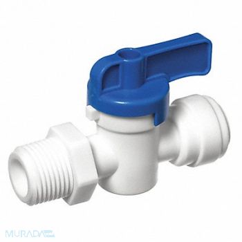 USA SEALING Ball Valve Acetal 2-Way Body Style, 56DK31