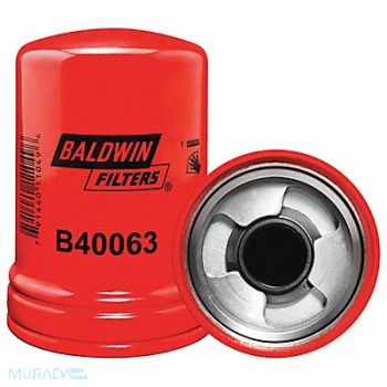 BALDWIN FILTERS Oil Filter Spin-On Thread M92 x 2.5mm, 56DM17