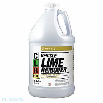 CLR PRO Vehicle Lime Remover 1 gal Jug, 56DY52