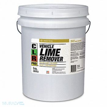 CLR PRO Vehicle Lime Remover 5 gal Jug, 56DY53