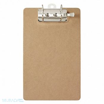 SAUNDERS Ring Binder Clipboard Letter File Sz Brn, 56EC04