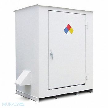 DENIOS Storage Locker Load 1200 lb 54 W 73 D, 56EC61