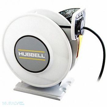 HUBBELL WIRING DEVICE-KELLEMS Cord Storage Reel 25 ft of 16/4 Cord, 56ED54