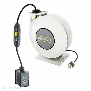 HUBBELL WIRING DEVICE-KELLEMS Cord Storage Reel 45 ft of 12/3 Cord, 56ED30