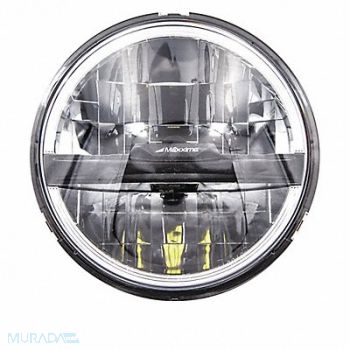 MAXXIMA Headlight 890 lm/390 lm Round 3-1/2 W, 56FD90