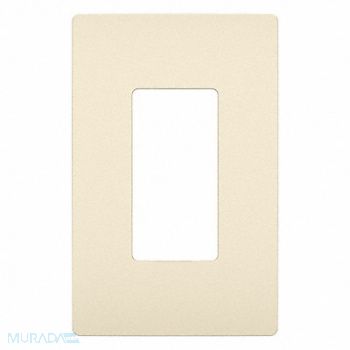 GRAINGER APPROVED Rocker Wall Plate Smooth Light Almond, 56FM79