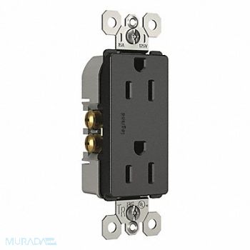 LEGRAND Receptacle Straight Blade 15A NEMA 5-15R, 56FN03