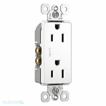 LEGRAND Receptacle Straight Blade 15A NEMA 5-15R, 56FN06