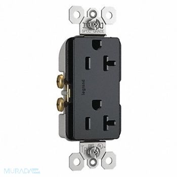 LEGRAND Receptacle Straight Blade 20A NEMA 5-20R, 56FN09