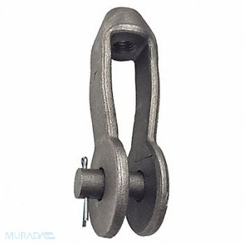 GRAINGER APPROVED Yoke End Type #2-1/2 Carbon Steel, 56FN84