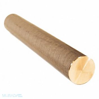 GRAINGER APPROVED Solid Bar Bronze 2-1/4 Thickness 13 L, 56FT72