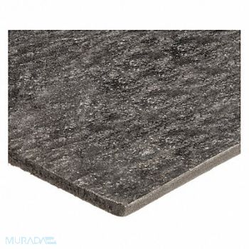 GRAINGER APPROVED Gasket Sheet 1/8 Thick 6 L 6 W, 56GM18