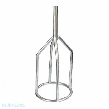 BN PRODUCTS USA Mixing Paddle With Holes Silver, 56GW43