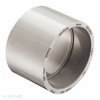 GRAINGER APPROVED Coupling Schedule DWV 6 in Socket White, 56GX15