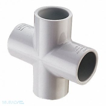 GRAINGER APPROVED Standard Cross Schedule 40 4 in Socket, 56GX46