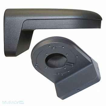 VITEK Wall Mount Aluminum Charcoal 6 7/64 in L, 56HA28