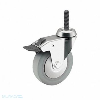 MEDCASTER Plate Caster Swivel 2 Wheel Dia, 56HC36