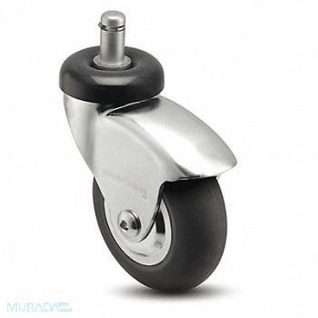 MEDCASTER Stem Caster Swivel 3 Wheel Dia, 56HD04