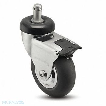 MEDCASTER Stem Caster Swivel 2 Wheel Dia, 56HC95