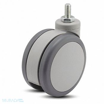 MEDCASTER Stem Caster Swivel 5 Wheel Dia, 56HD43
