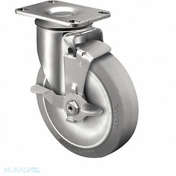 COLSON Plate Caster Swivel 3-1/2 Wheel Dia, 56HD63