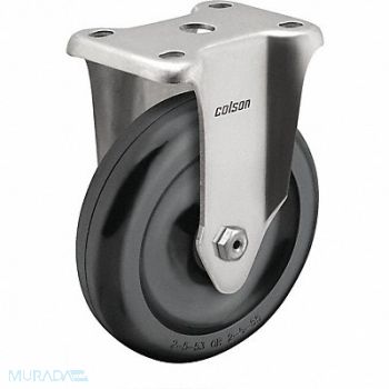 COLSON Plate Caster Rigid 3-1/2 Wheel Dia, 56HD80