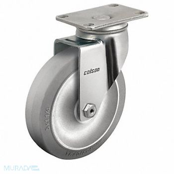 COLSON Plate Caster Swivel 3-1/2 Wheel Dia, 56HD83