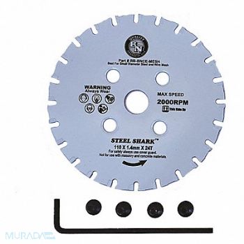 BN PRODUCTS USA Circular Saw Blade 4 Dia 24 Teeth, 56HE77