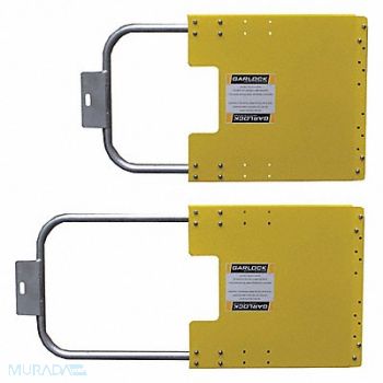 GARLOCK SAFETY SYSTEMS Single-Door 23 3/4 in Yellow, 56HH73
