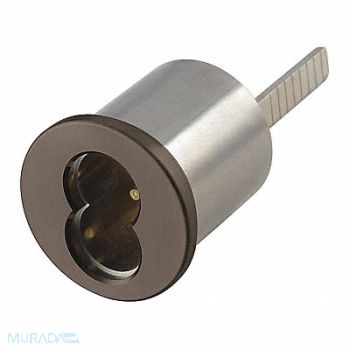 YALE Rim Cylinder Dark Bronze Finish Grade 1, 56HK39