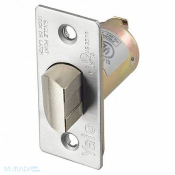 YALE Latch Bolt Satin Chrome Finish, 56HL43