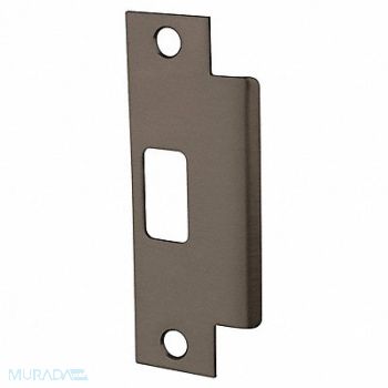 YALE Lip Strike 2-1/4 L 1-1/4 W Brz Finish, 56HL50