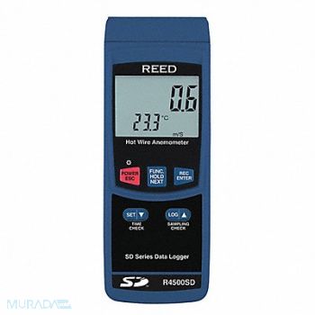 REED INSTRUMENTS Anemometer 40 to 3940 fpm Velocity, 56HN67