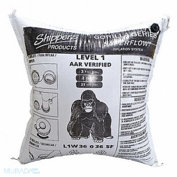 SHIPPERS PRODUCTS Dunnage Bag Industrial Poly-Woven PK300, 56HU23