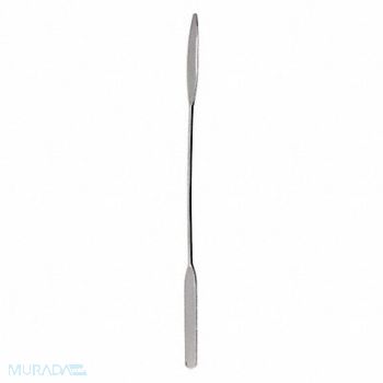 HEATHROW SCIENTIFIC Spatula 7.7 L 2 W Silver SS, 56HV78