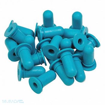 HEATHROW SCIENTIFIC Filler Rubber 1mL Cap. 1.1 H PK24, 56HV83