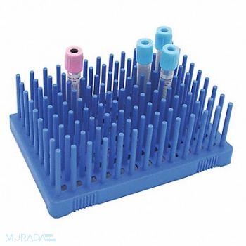 HEATHROW SCIENTIFIC Test Tube Rack 96 Compartments PK2, 56HW15