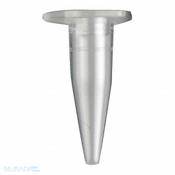 HEATHROW SCIENTIFIC Microcentrifuge Tube Plastic PK1000, 56HW19