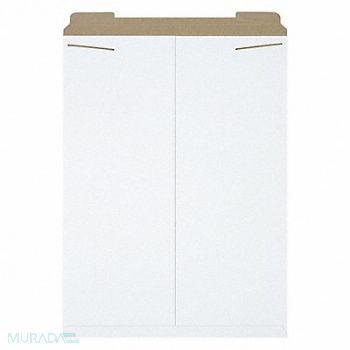 STAYFLATS Mailer Envelopes Chipboard White PK50, 56JJ62