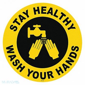 GRAINGER APPROVED Floor Sign, 56JR56