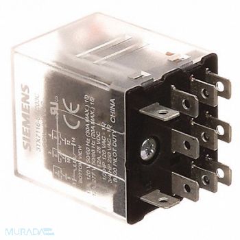 SIEMENS Plug-In Relay 24V DC 15 A 11 Pins, 56JX48