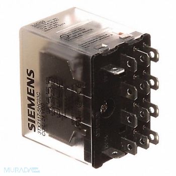 SIEMENS Plug-In Relay 24V DC 15 A 14 Pins, 56JX51