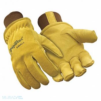 REFRIGIWEAR Leather Gloves Tan XL PR, 56KC68